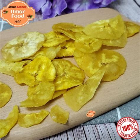 Kerepek Pisang Tanduk Gram Umar Food Lazada