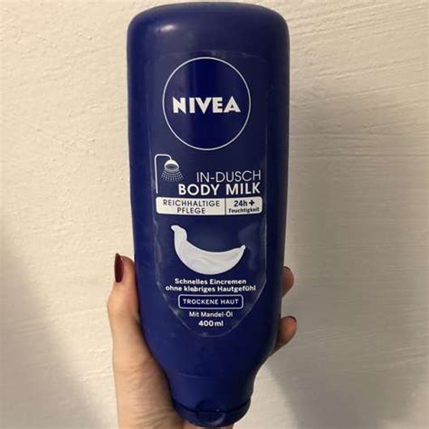 Test Body Pflege Nivea In Dusch Body Milk Trockene Haut Pinkmelon