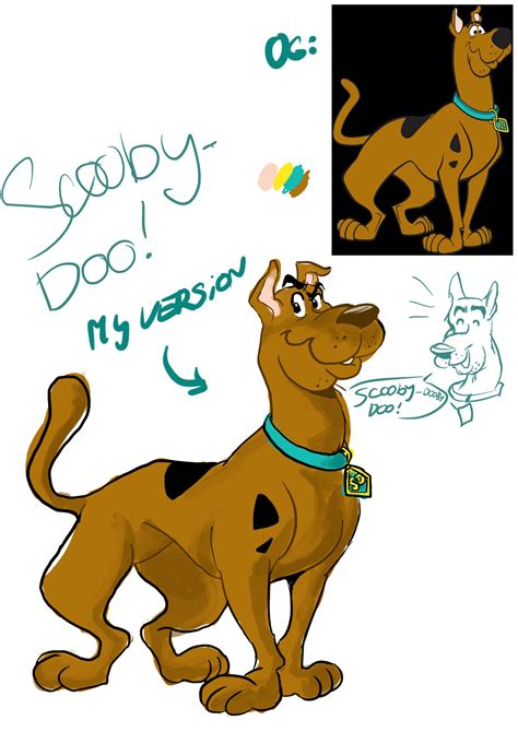 SCOOBY DOO my version fanart- Scooby Doo 2/6 by SayItYes on DeviantArt