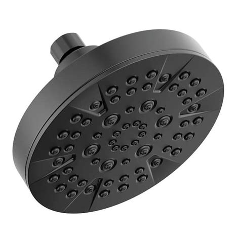 Delta Spray Patterns Gpm In Wall Mount Fixed Shower Head In