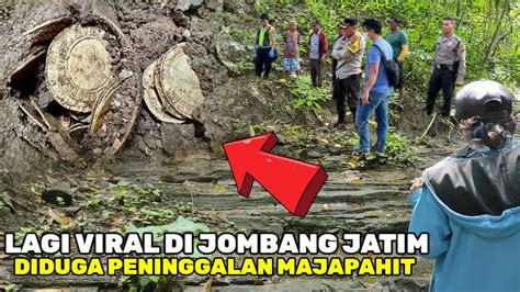 Jombang Gempar Lagi Diduga Peninggalan Majapahit Muncul Di Sungai