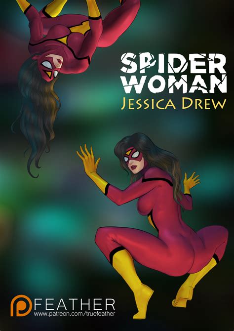 Spiderwoman Poster3 By Feather Dofantasy Hentai Foundry