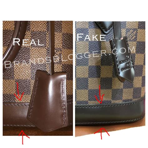 How To Spot A Fake Louis Vuitton Alma Bag Brands Blogger Louis