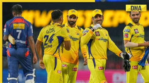 Ipl 2023 Look At Points Table Orange And Purple Cap List After Ms Dhoni S Csk Beat Kl Rahul S