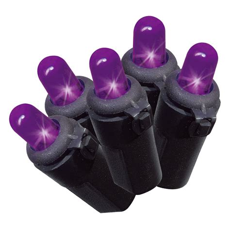 Halloween 400-Count Indoor/Outdoor LED Dome Lights, Purple, by Way To Celebrate - Walmart.com