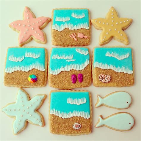 Askanam Making Beach Themed Cookies