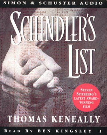 schindlers list thomas keneally walter zimmerman