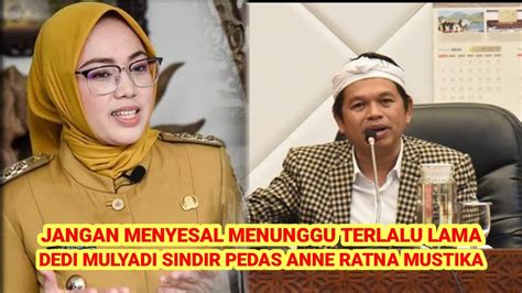 Dedi Mulyadi Beri Sindiran Pedas Untuk Anne Ratna Mustika Soal Buka