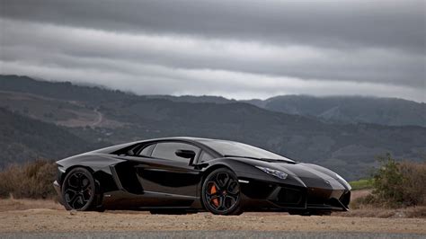 Black Lamborghini Aventador 4K HD Wallpapers - Wallpaper Cave