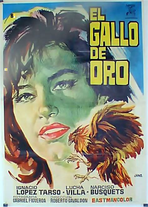 "GALLO DE ORO, EL" MOVIE POSTER - "EL GALLO DE ORO" MOVIE POSTER