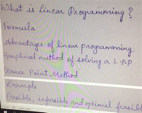 What Is Linear Programming Formula Advantages Of Linear Programming Grap