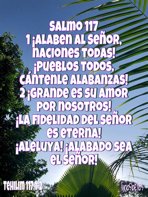 Salmo 117 1 Alaben al Señor naciones todas Pueblos todos