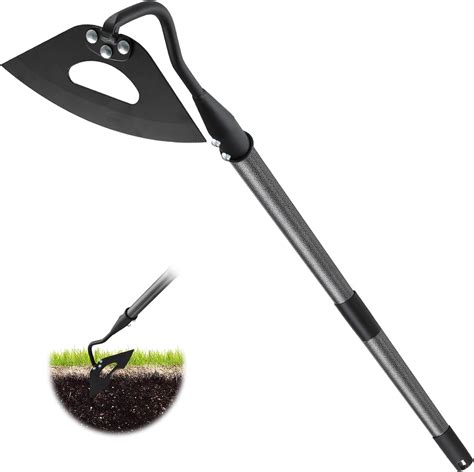 Amazon Hardened Hollow Hoe With Long Handle Heavy Duty Garden