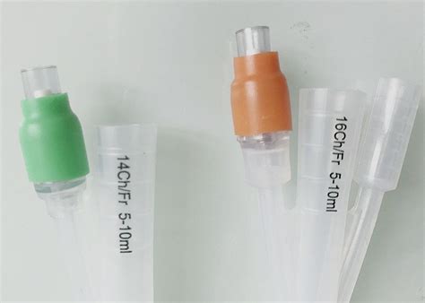 High Strength Disposable Medical Consumables Urinary Tube With Balloon