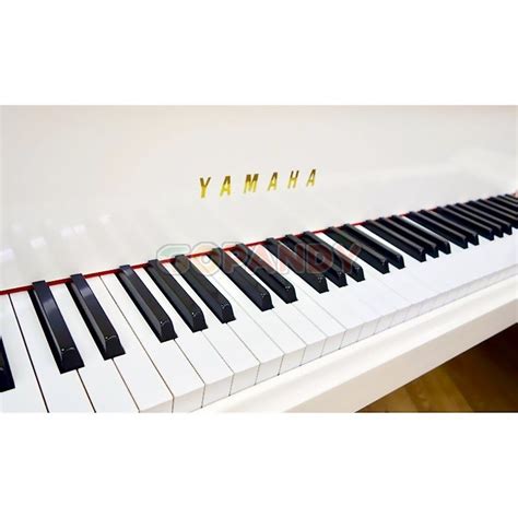 Yamaha GB1K Baby Grand Piano - Polished White - Gopandy Musical