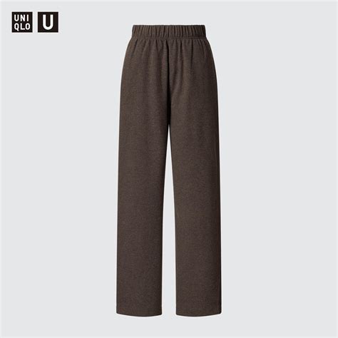 Brushed Jersey Pants Uniqlo Us