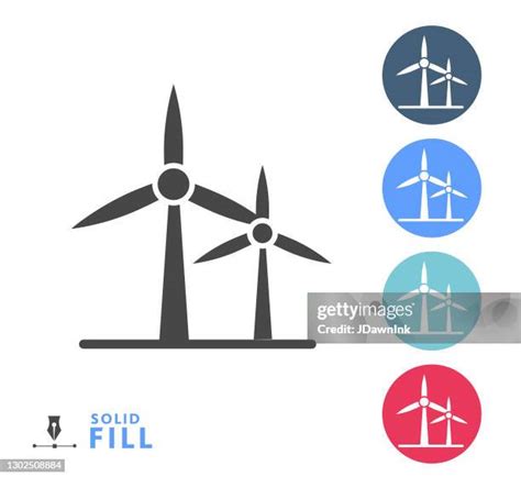 Offshore Wind Turbines Icon High Res Illustrations Getty Images