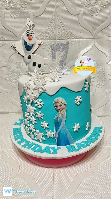 Frozen Theme Cake Merciful Cakes