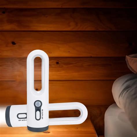 Luz Nocturna Con Sensor De Movimiento Led 2 En 1 Linterna Port Til Con