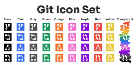 Git Icon Set