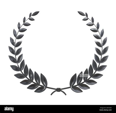 Laurel Wreath Black Hi Res Stock Photography And Images Alamy