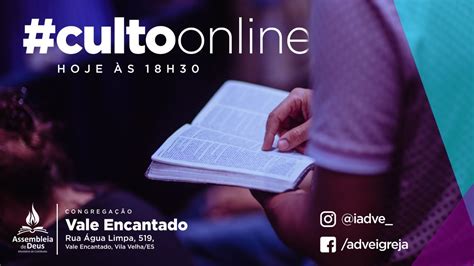 CULTO ONLINE AO VIVO 12 De Abril De 2020 18h30 ADVE YouTube