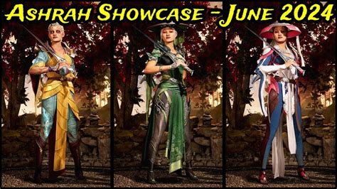 Ashrah Showcase Gear Skins June 2024 Update Mortal Kombat 1