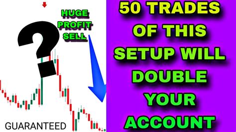 Trades Of This Pattern Will Double Your Trading Account Youtube