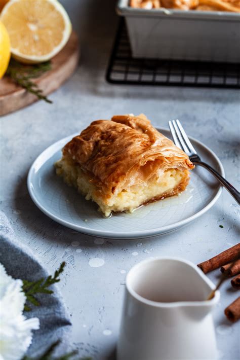 Galaktoboureko – Greek Custard Pie | Olive & Mango