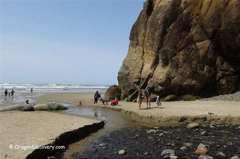 Hug Point Beach - Secret Caves and Waterfall | Oregon Coast - Oregon Discovery