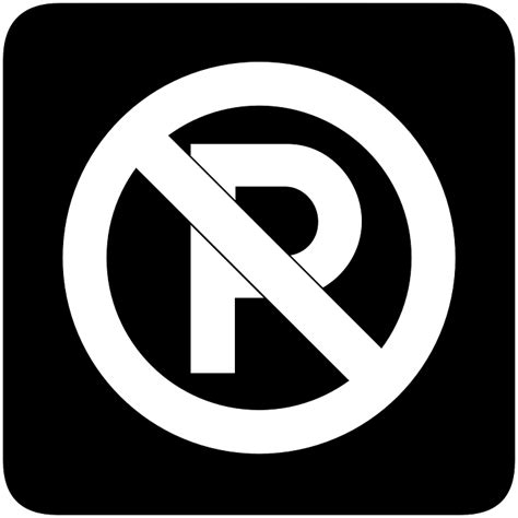 Download No Parking Parking Forbidden Royalty Free Vector Graphic