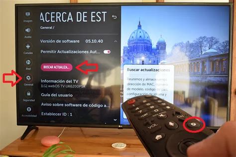 Cómo actualizar el software de tu Smart TV LG alfanoTV