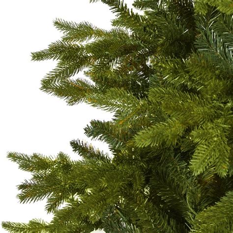 Nearly Natural 10-ft Fir Artificial Christmas Tree in the Artificial ...