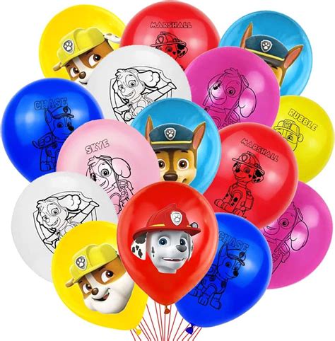 Pat Patrouille Ballons Pi Ces Pat Patrouille Ballons Latex Pat