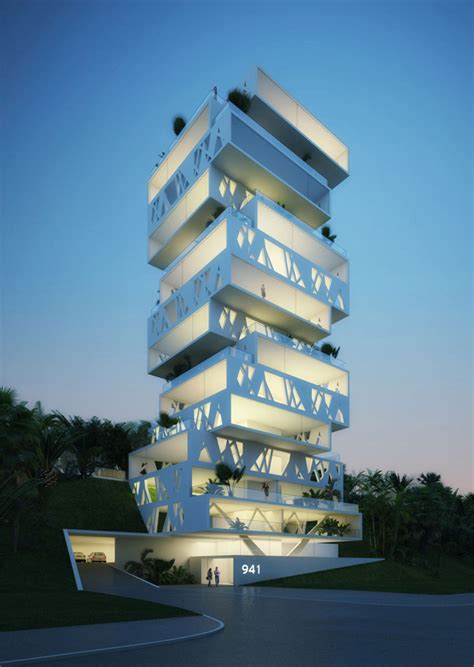 Beirut Luxury Cube Tower | Orange Architects