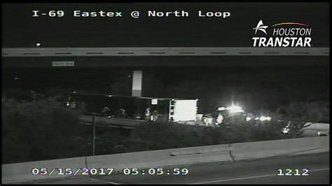 Overturned 18 Wheeler Blocking Eastex Fwy Inbound At N Loop Abc13 Houston