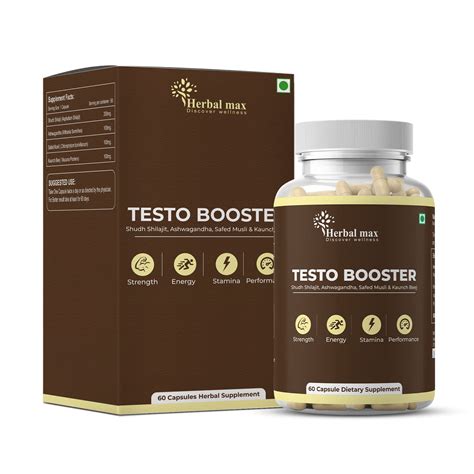 buy herbal max testo booster  capsules
