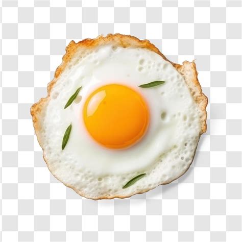 Premium Psd Fried Egg Transparency Background Psd