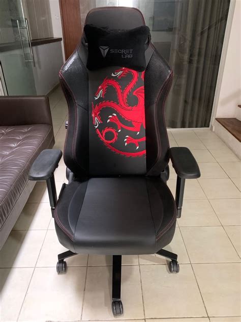 Secretlab Titan Got House Targaryen 2020 Series Furniture And Home