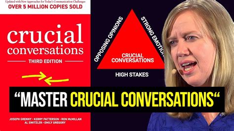 Crucial Conversations Summary Get Better At Difficult Conversations