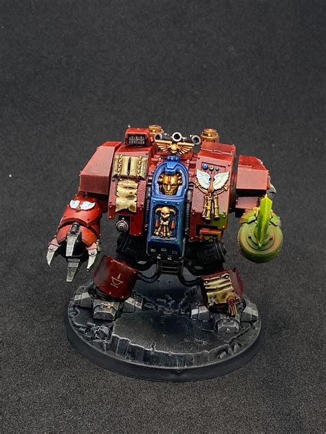 Blood Angels Librarian Dreadnought Rminipainting