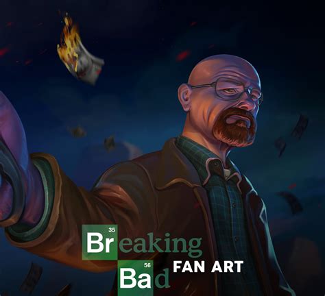 Artstation Breaking Bad Fan Art