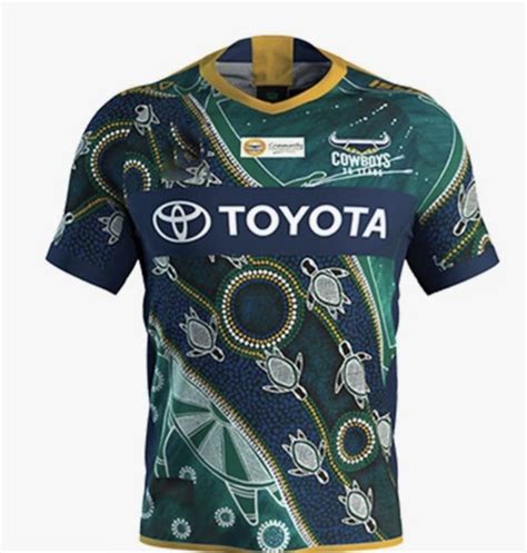 NRL cowboys indigenous kit