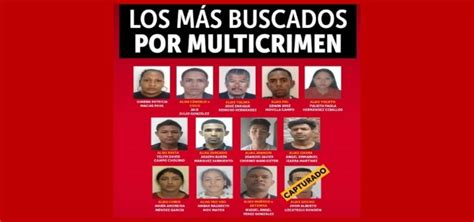 ¡más Buscados Por Multicrimen En Bogotá 50 Millones De Recompensa Por