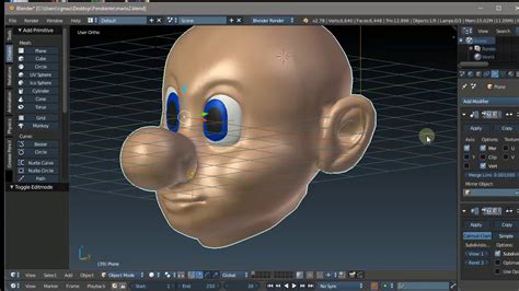 Suavizar Mallas En Blender D Con Smooth Vertex Ep Youtube