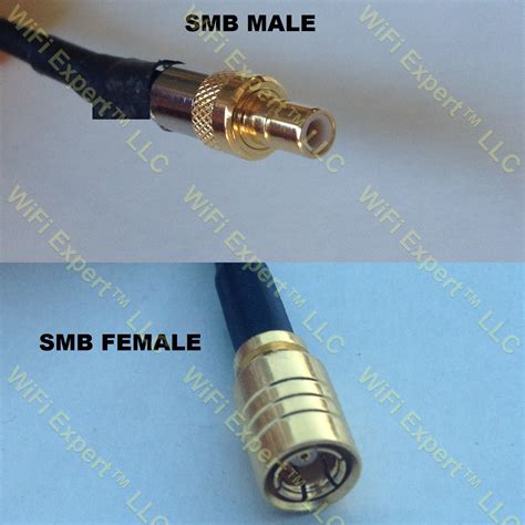 Lmr Smb Male To Smb Female Coaxial Rf Pigtail Cable Rf Coaxial