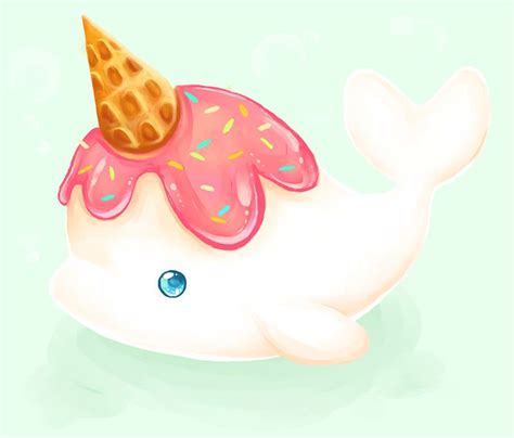 Narwhal Disguise Cute Narwhal Cute Art Kawaii Drawings