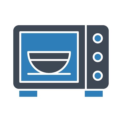 Premium Vector Microwave Oven Vector Illustration Style