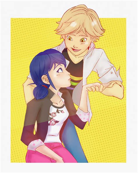 Miraculous Ladybug - Adrienette by RinaM on DeviantArt