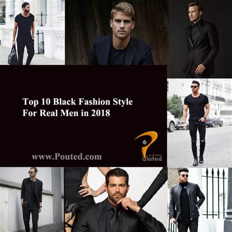 Top 10 Black Fashion Styles For Real Men In 2020